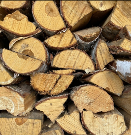 cut up firewood